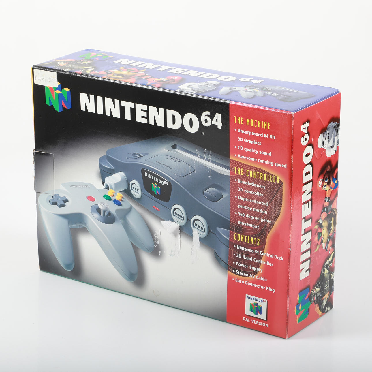 NINTENDO 64 BOXES WITH ACCESSORIES, 9 pieces, Nintendo, Japan