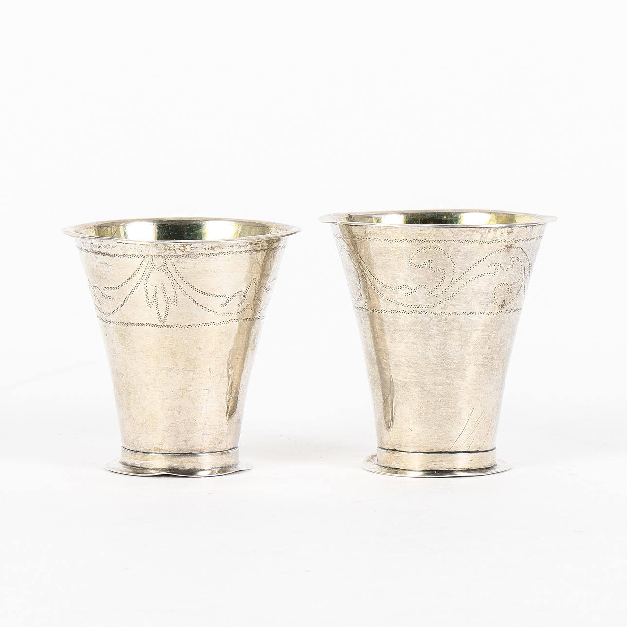 DEKANERIT, 2 st, hopeaa, 1809.