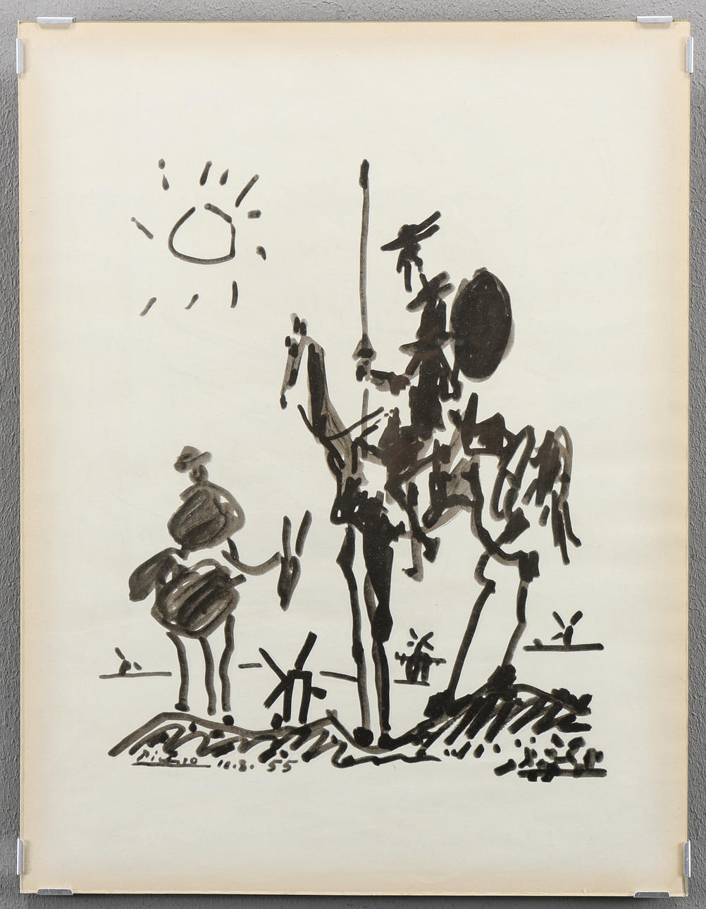 PABLO PICASSO. After. “Don Quixote”.