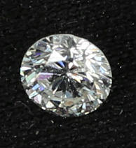 DIAMANT, 0,45 carat, EGL certifiering.