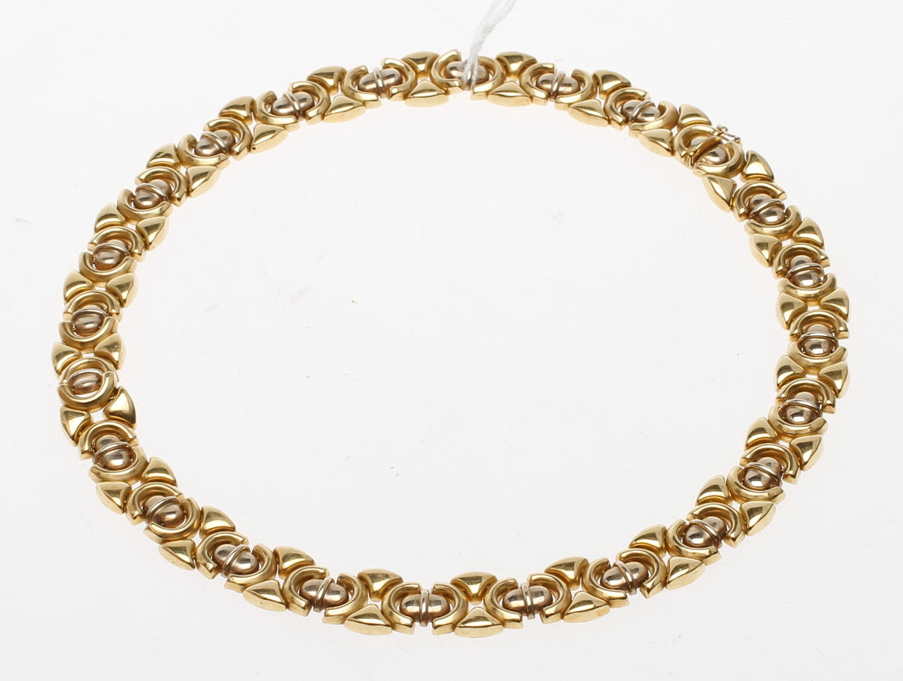 HALSBAND, 18k guld, vikt ca 69,3 gram.