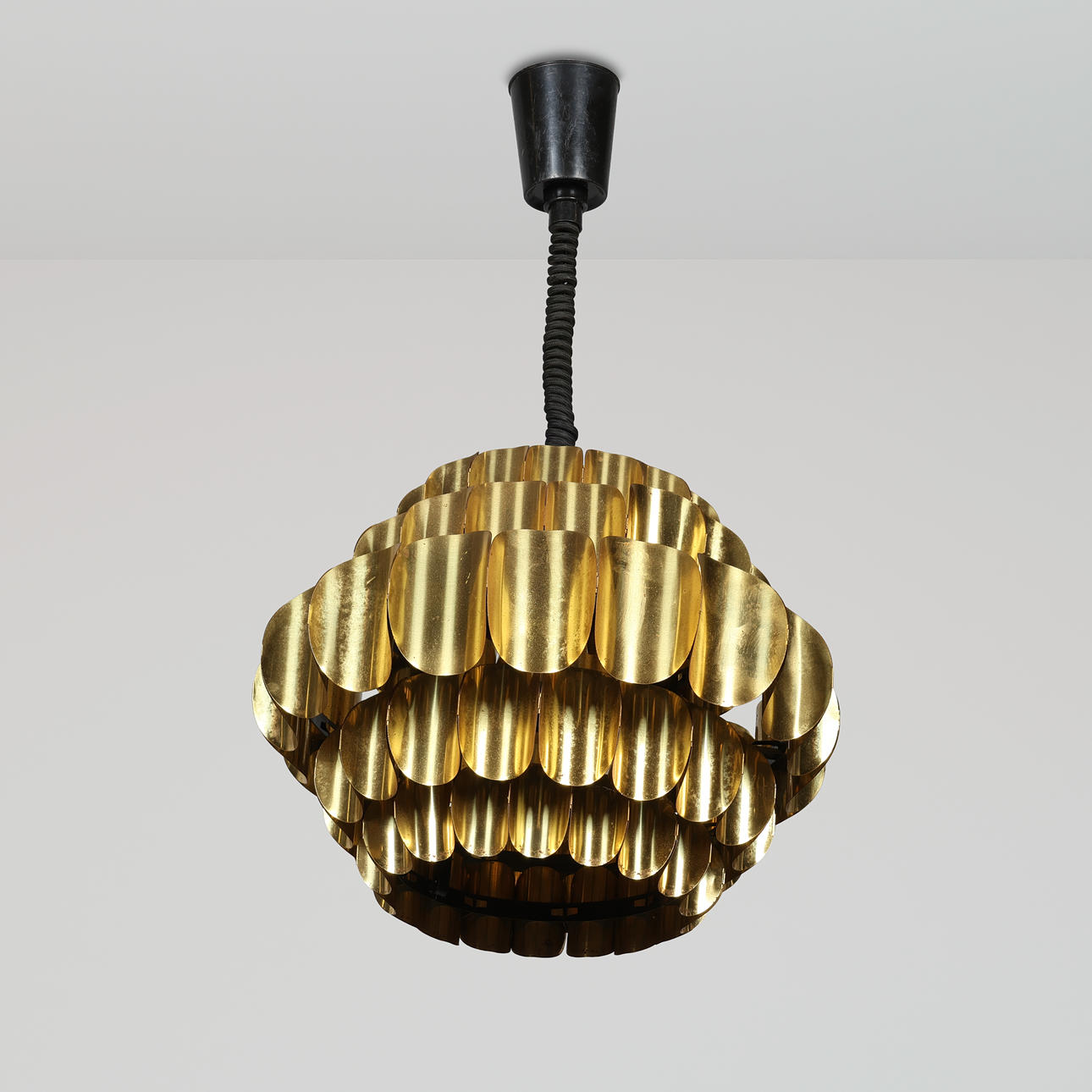 WERNER SCHOU. Ceiling lamp for Coronell Electro, 1960-70s.