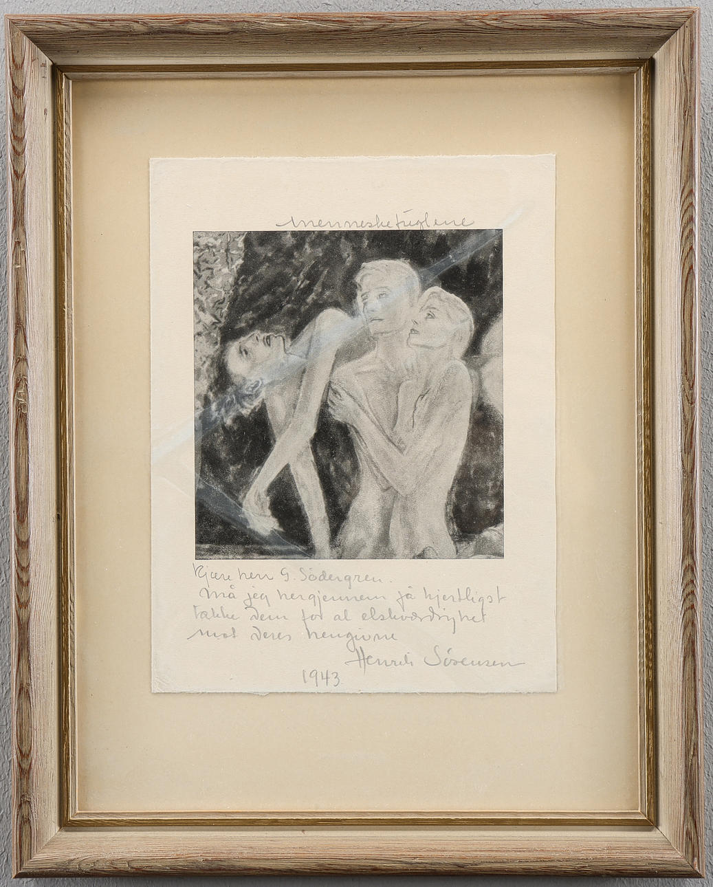 HENRIK SÖRENSEN (1882-1962). ”Manfuglene”.