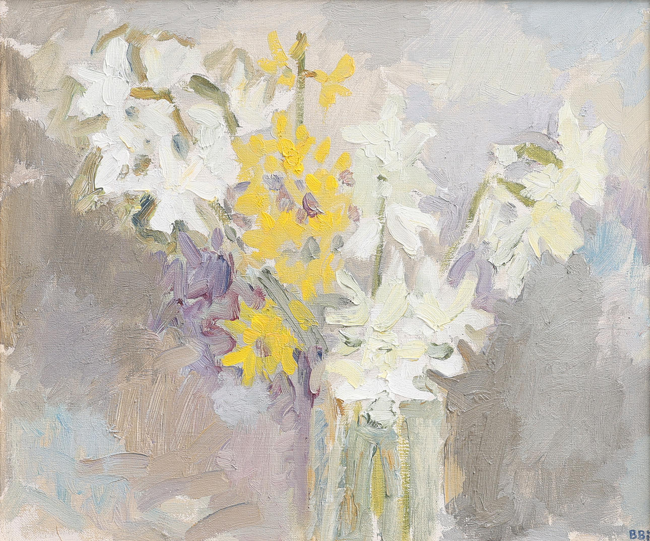 BENTE  BJERREGAARD. “SPRING FLOWERS”.