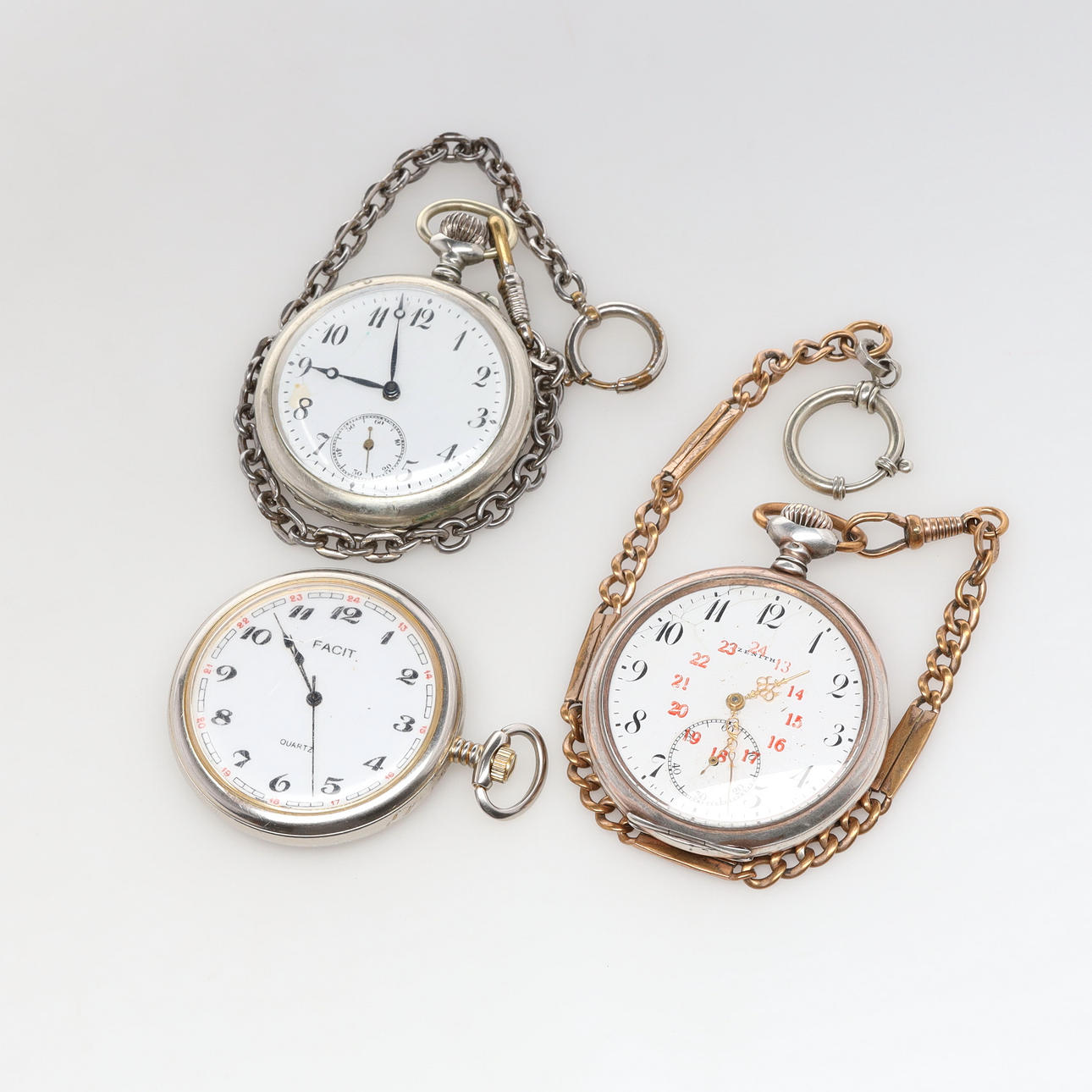 TASCHENUHR 3 Stück.