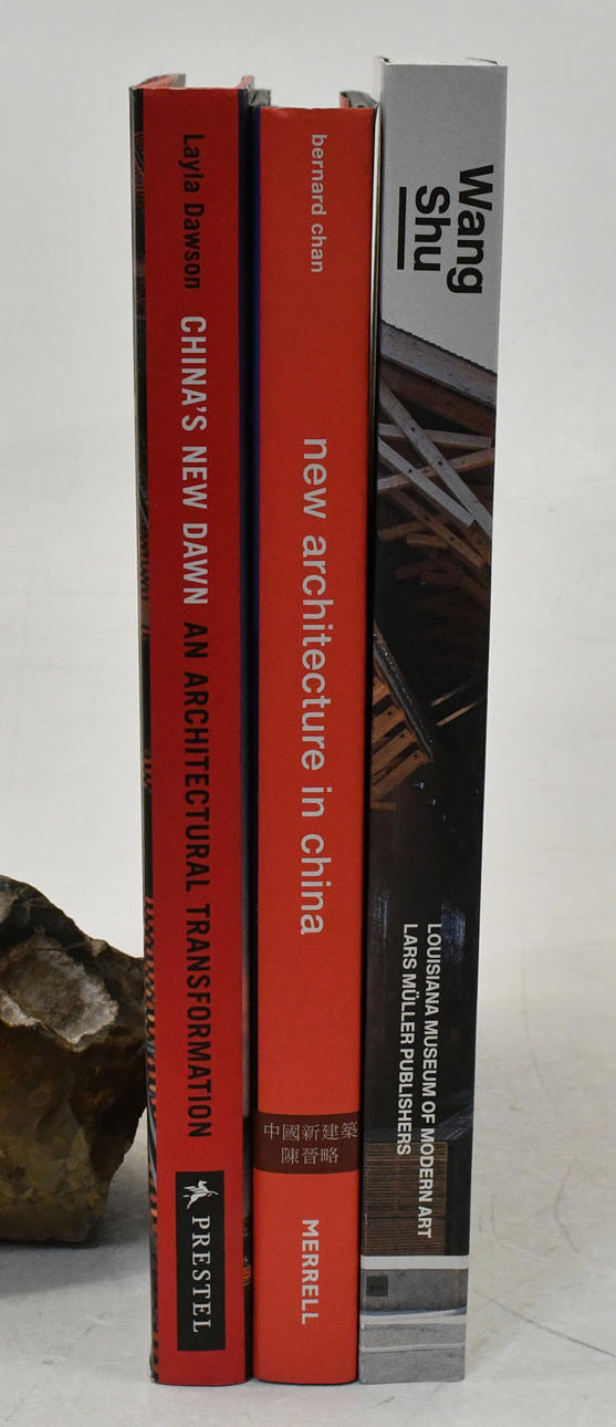 Bøger om moderne arkitektur i Kina. 3 bind.