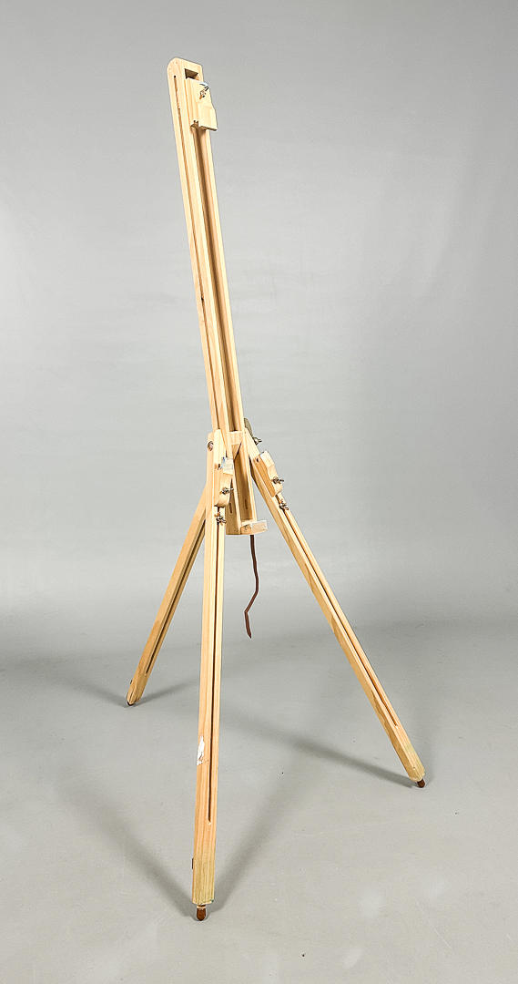 A wooden easel, 20th century.