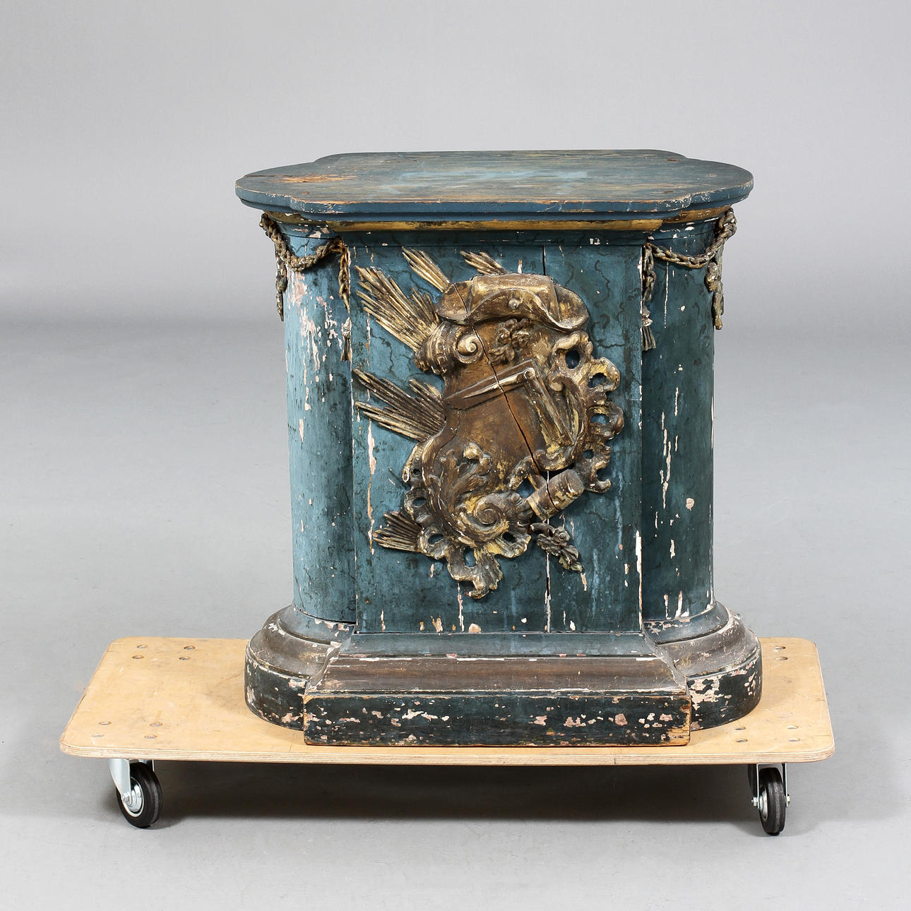 TALARSTOL, troligen från en frimurarloge, 1700/1800-tal.