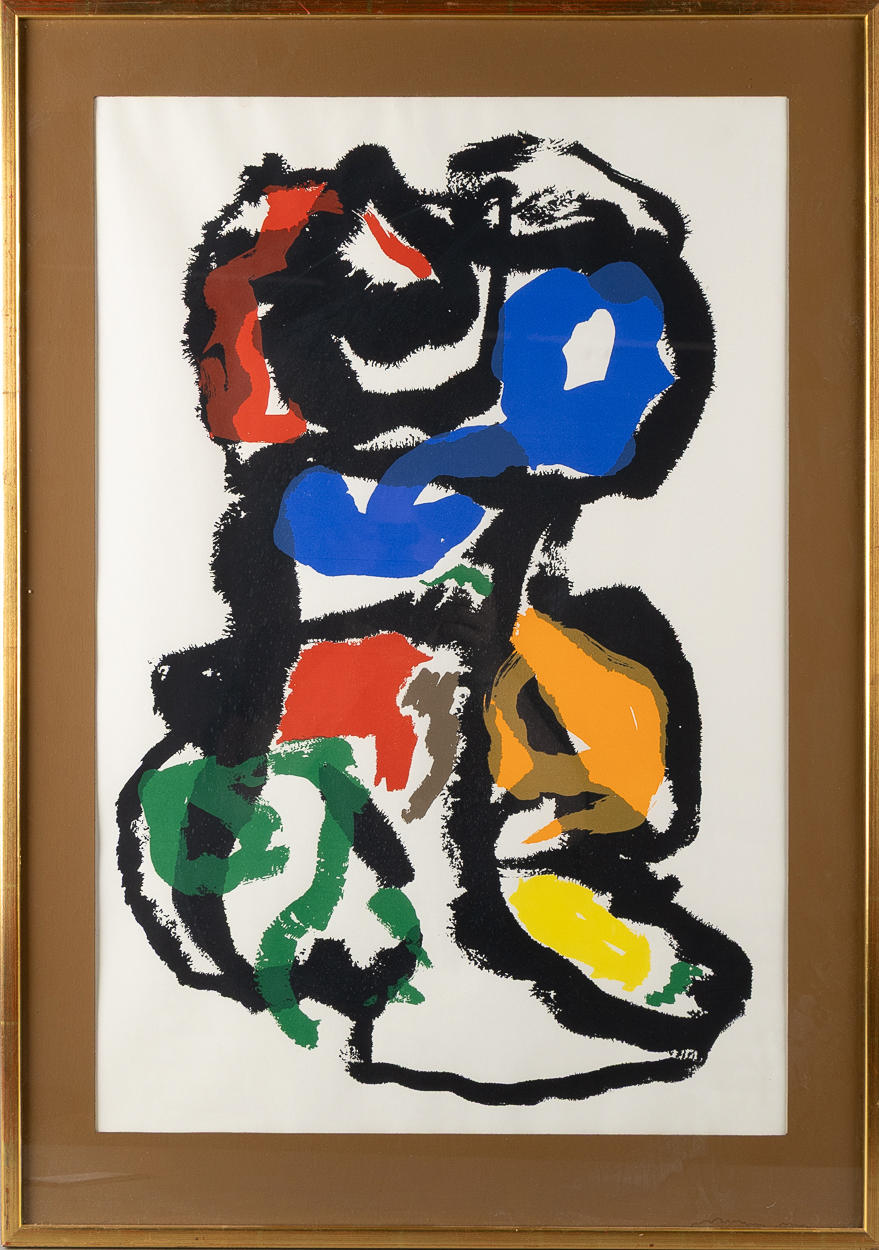 ROBERT JACOBSEN. Attributed to. Lithograph in colours, unsigned.