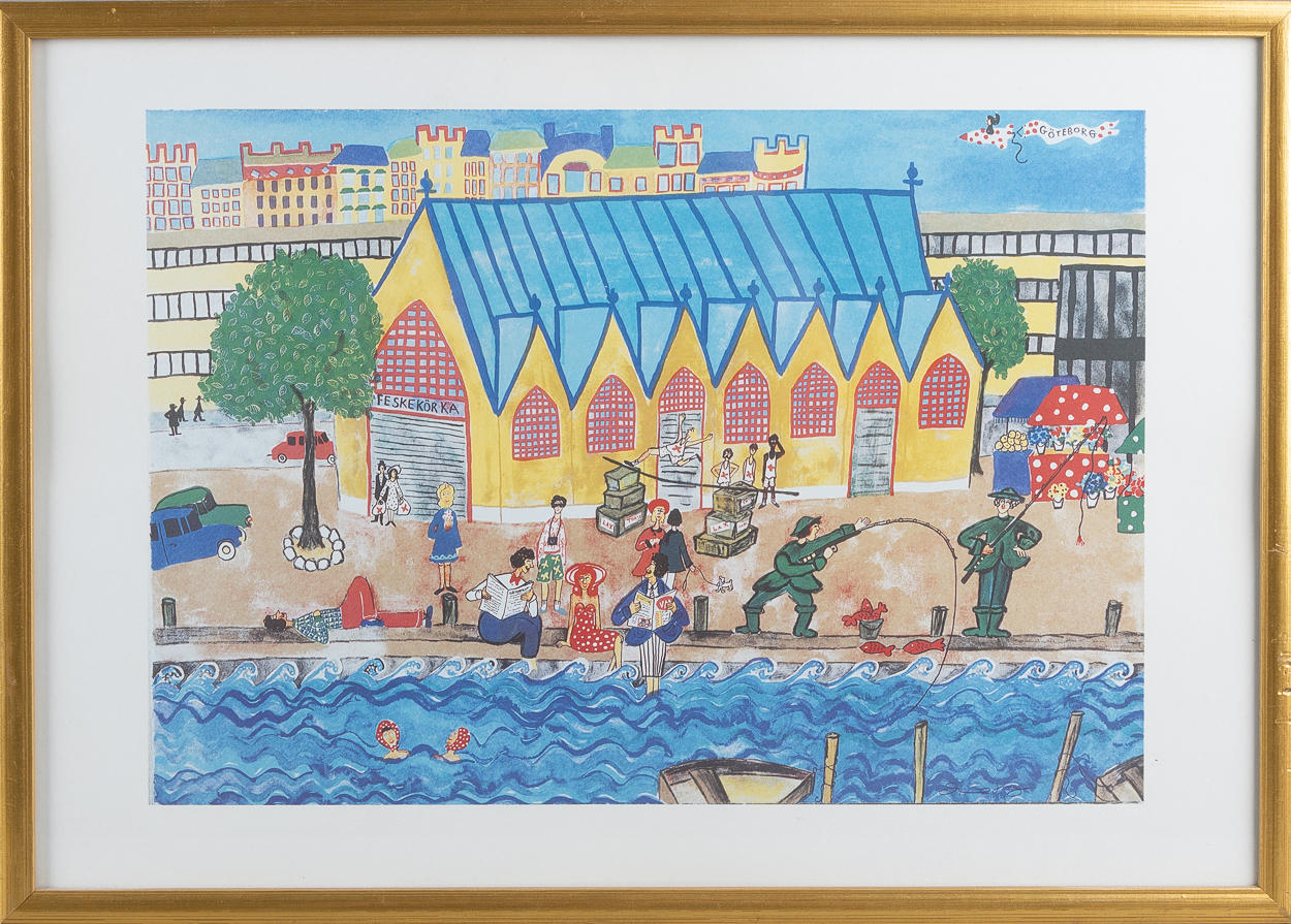 MARIKA LANG. Offset printing, 3 pcs.