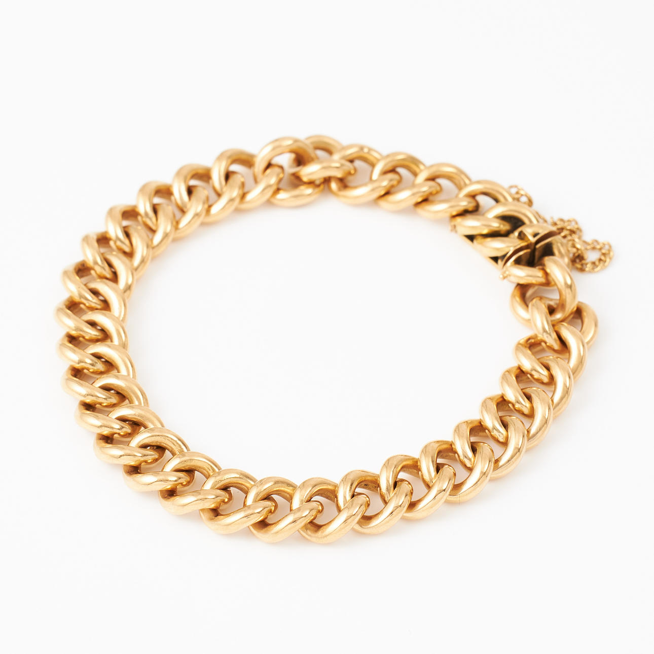 BRACELET, 18k gold, mangled armored bracelet, Mandahls Eftr AB, Nils-Eric Quists, Helsingborg 1940.