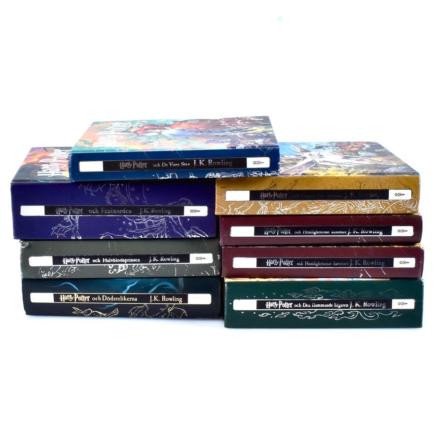 Bøger, 8 Harry Potter J.K Rowling.