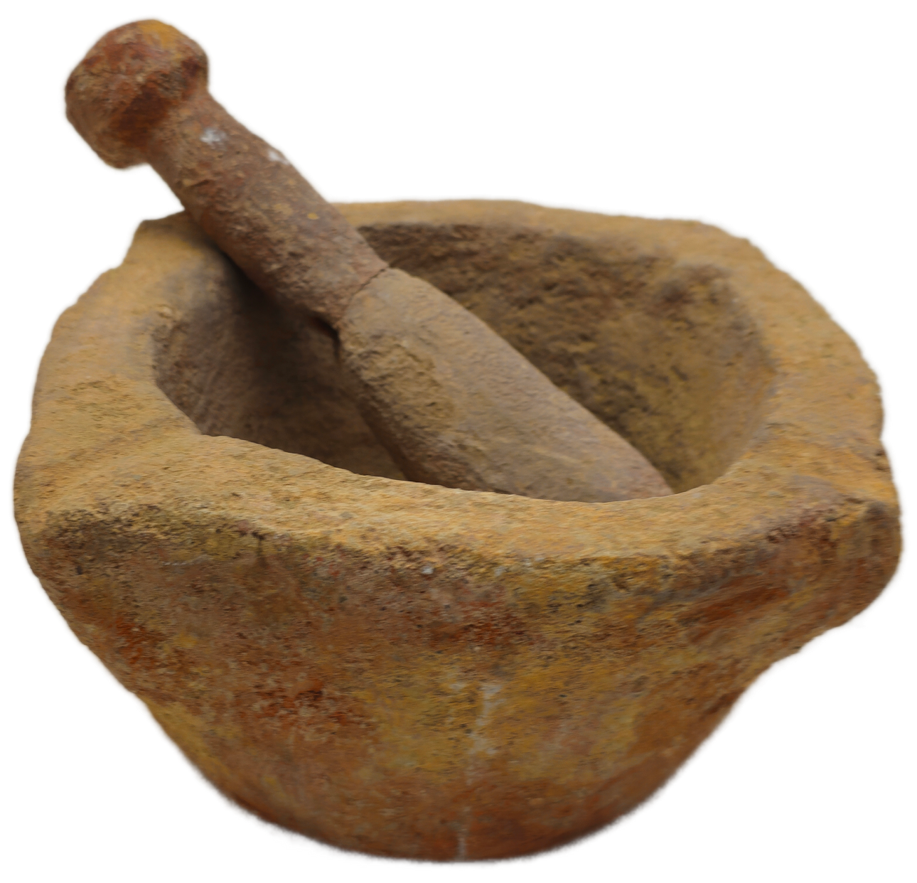 SANDSTEN MØRTEL. 20. ÅRHUNDREDE.