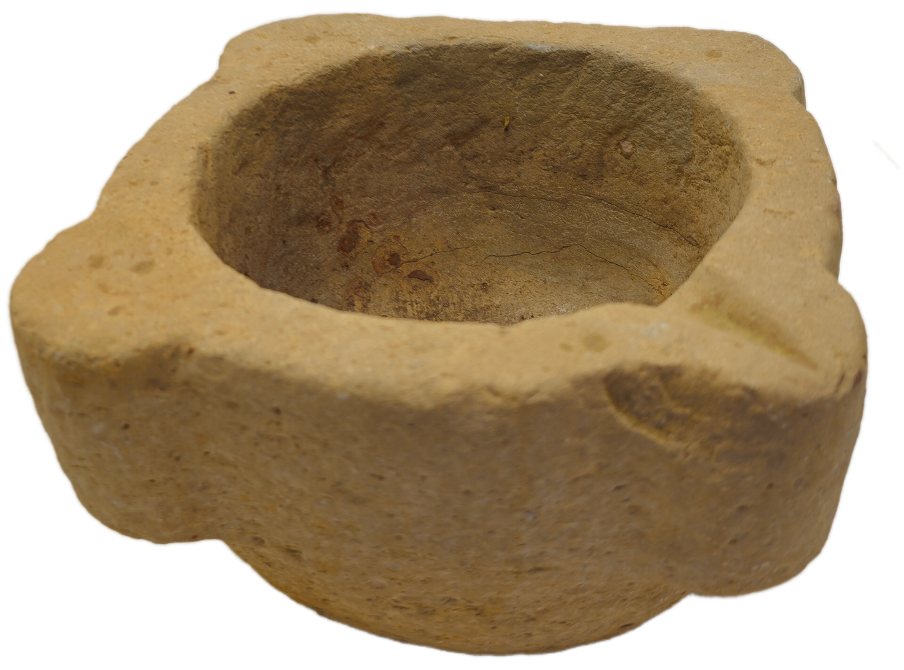 LIMESTONE MORTAR. 20TH CENTURY.