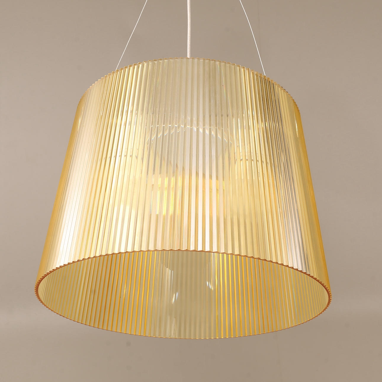 FERRUCCIO LAVIANI. Ceiling lamp, plastic, Kartell.