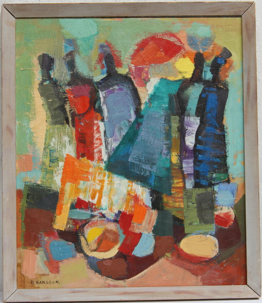 BRITA HANSSON, olja på duk,. sign.