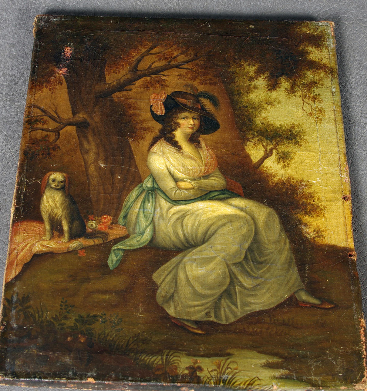 PETER LÖFSTEDT. Porträtt av Cecilia Befverley, olja på duk.