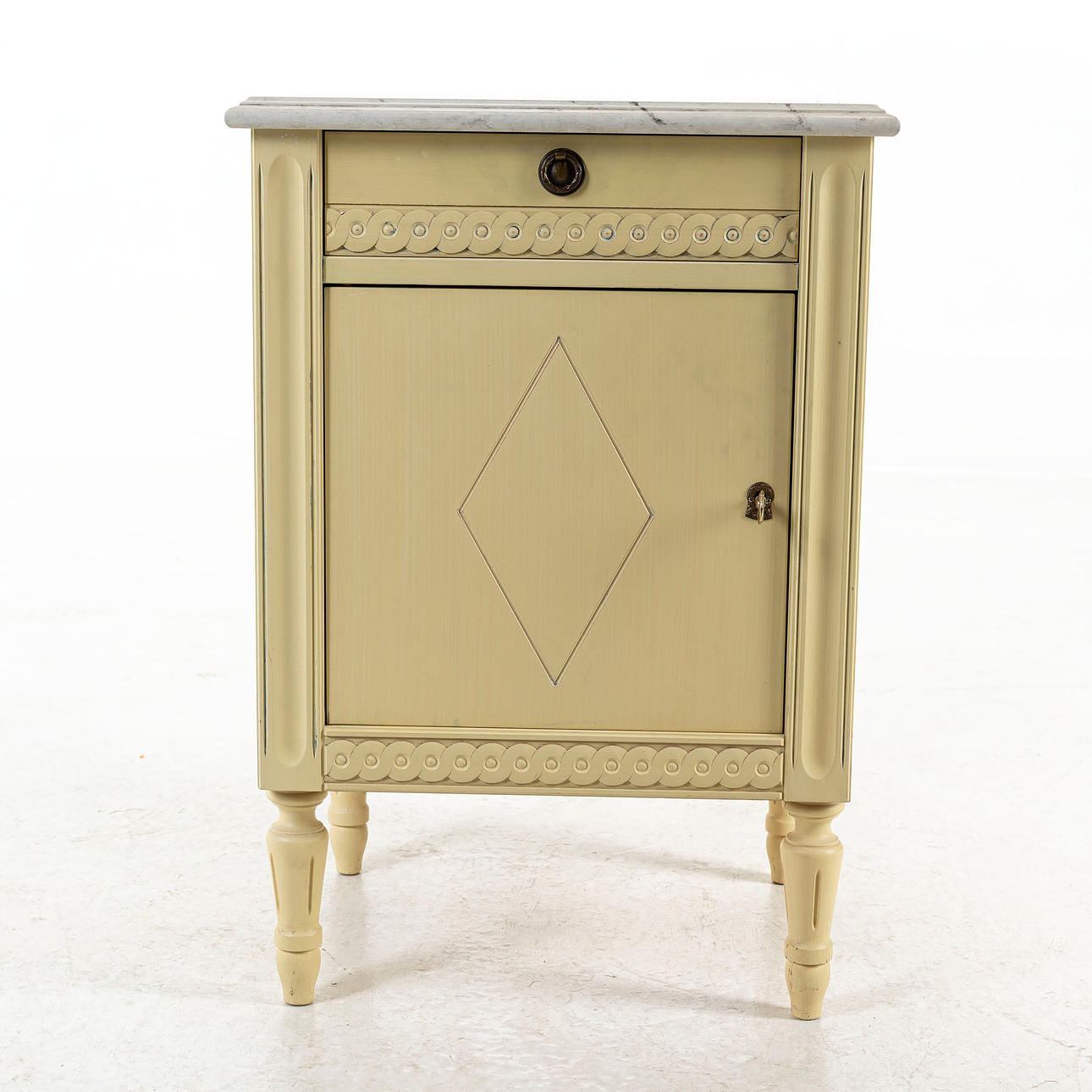 A BEDSIDE TABLE, “Svensk Provins”, Åmells Möbler, 1900/2000s.