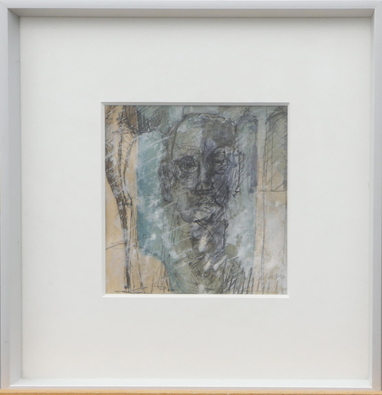 ANDRÉ KALUNGA PETERS. MIXED TECHNOLOGY, signed.