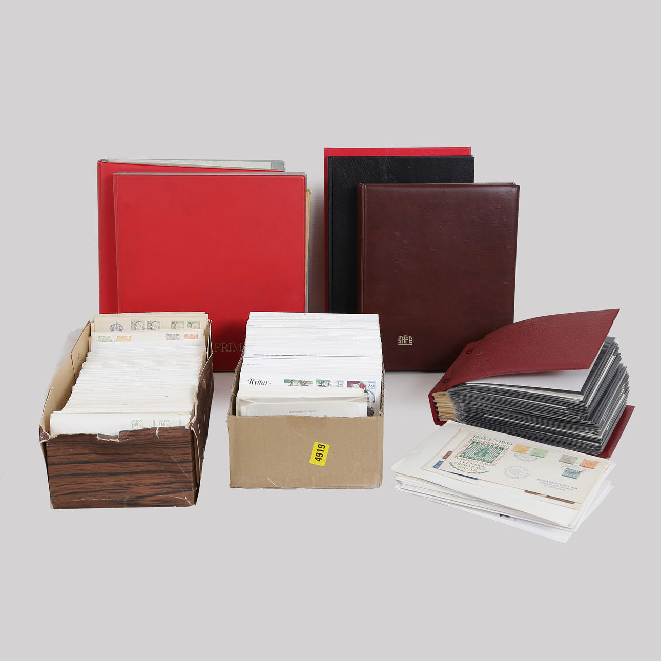 BOX OF FIRST DAY LETTERS, LARGE QUANTITY.