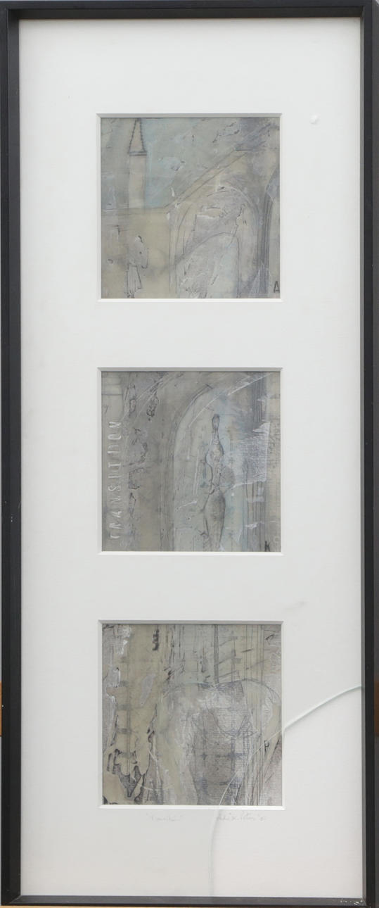 ANDRÉ KALUNGA PETERS. MIXED TECHNOLOGY, signed.