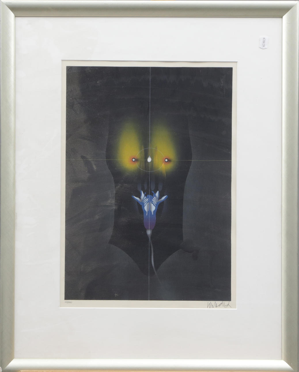 OIDENTIFIERAD KONSTNÄR. LITO, likely Germany, signed.