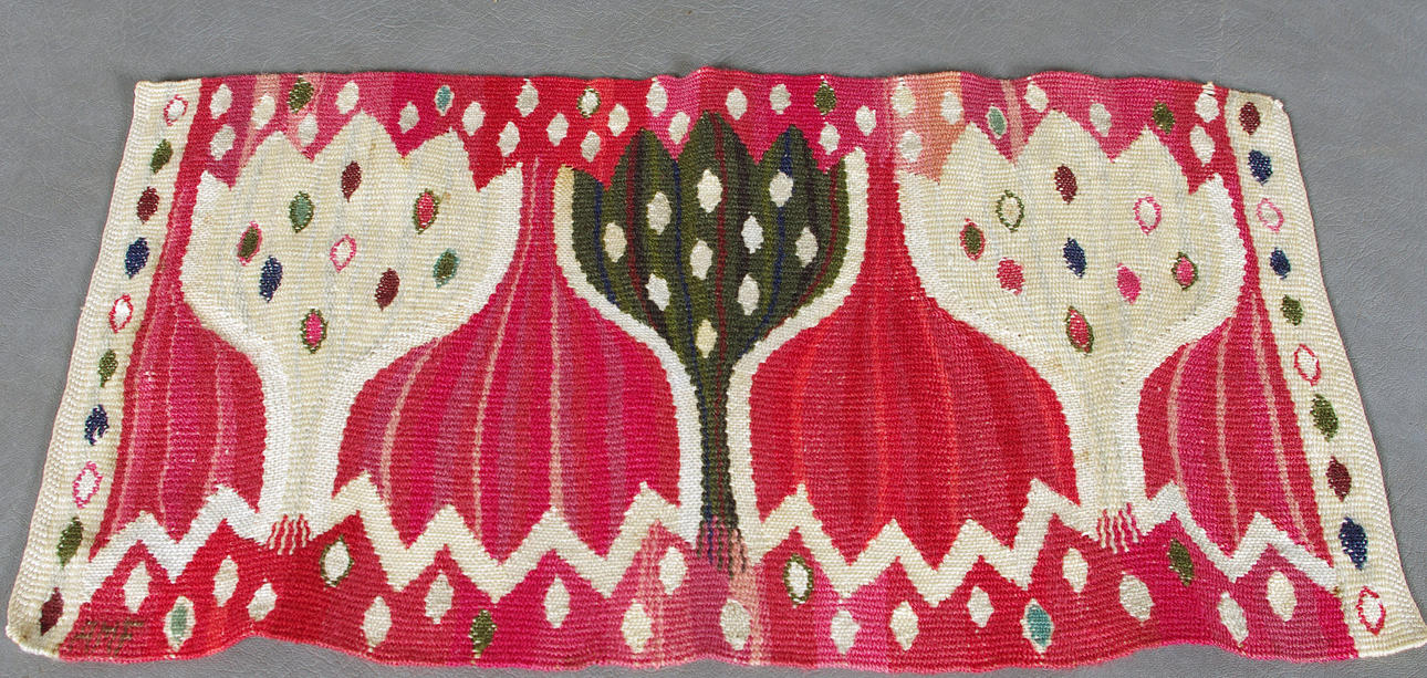 VÄVNAD, Röd Krokus, Ann-Mari Forsberg.