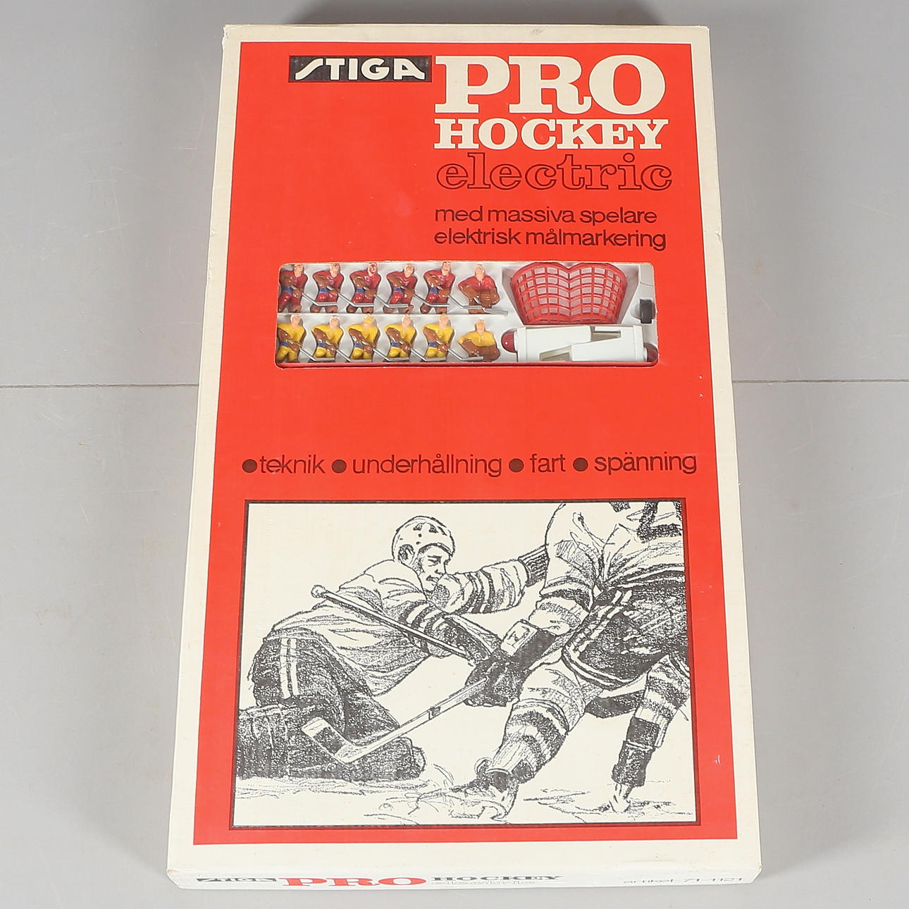 ISHOCKEYSPEL, Stiga Pro Hockey, Tranås, 1900-talets andra hälft.