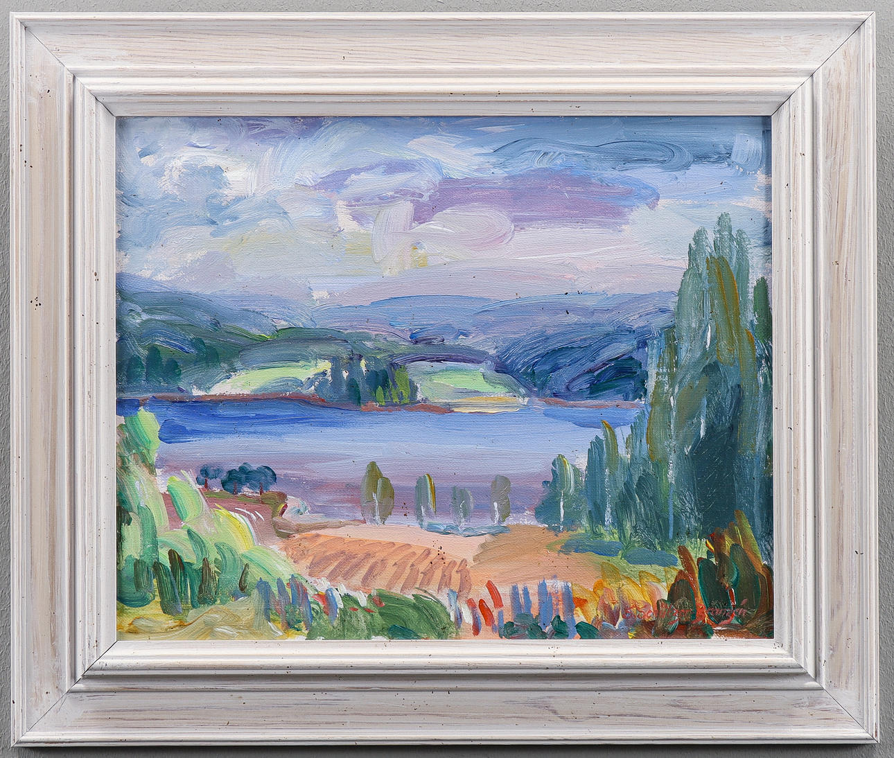 SVEN SCHÜTZER-BRANZÉN oil on canvas, signed.