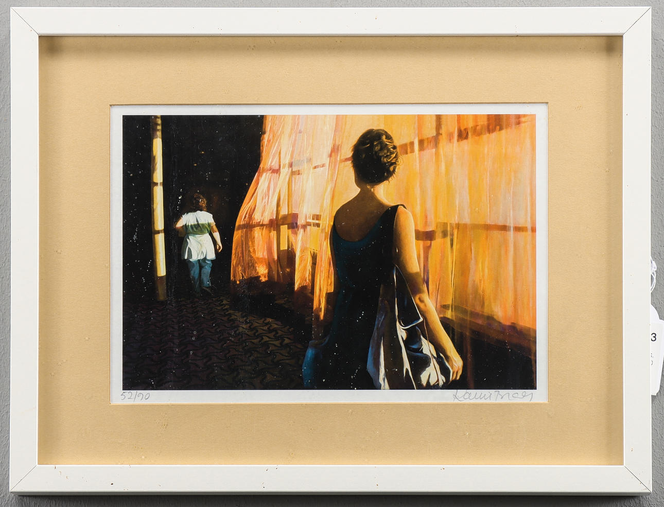 KARIN  BROOS. Color offset 52/90 signed.