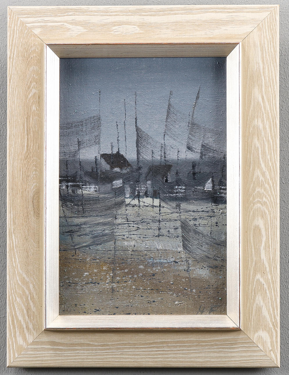 HANS FELLENIUS oil on canvas, signed HF.