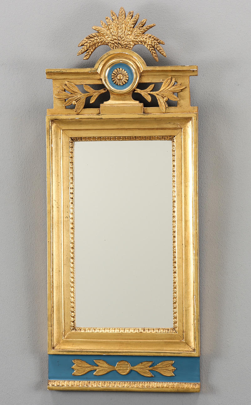 WALL MIRROR Late Gustavian style.