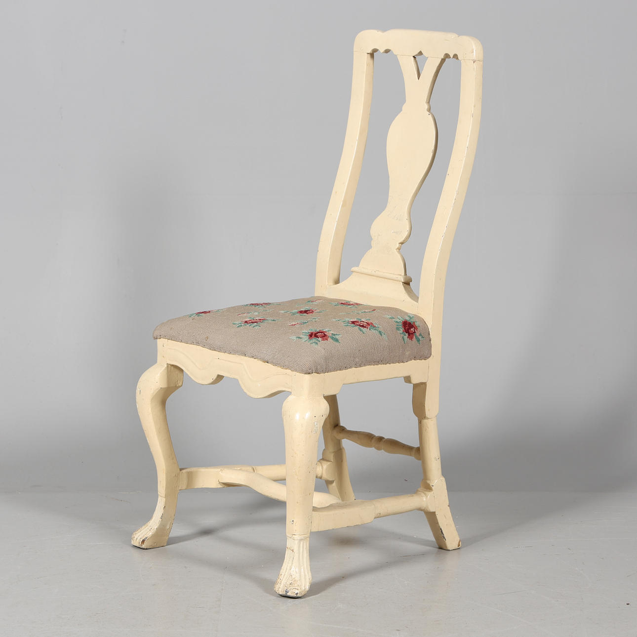 A chair, late baroque style.