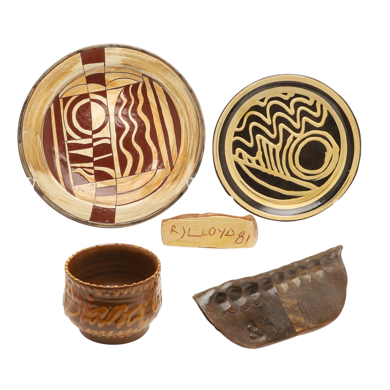 REGINALD JAMES LLOYD (1926-2020) - STUDIO POTTERY.