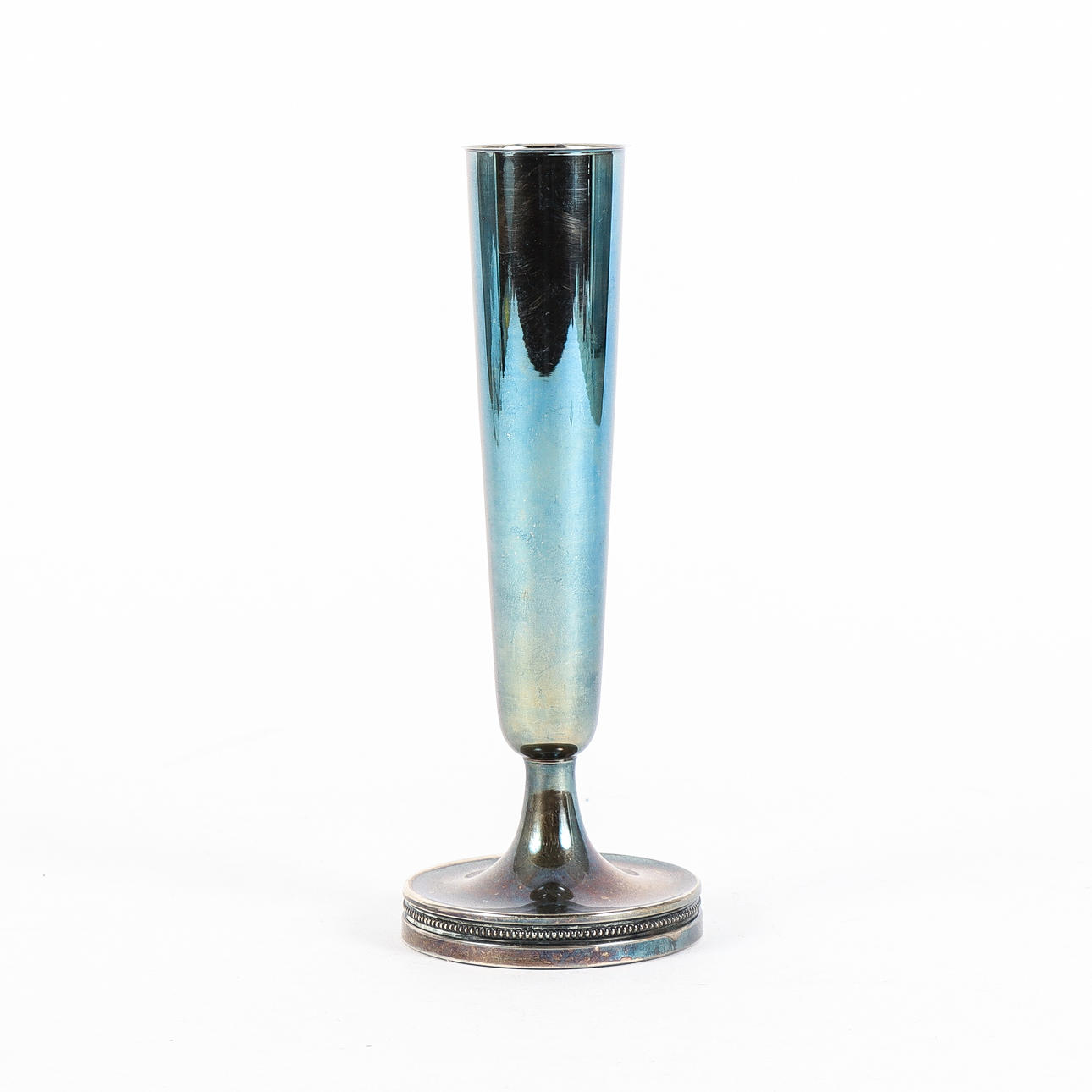 A silver vase, Löfman.