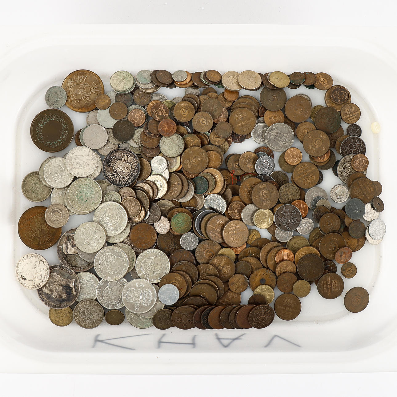 MØNTER, MEDALJER og meget mere.