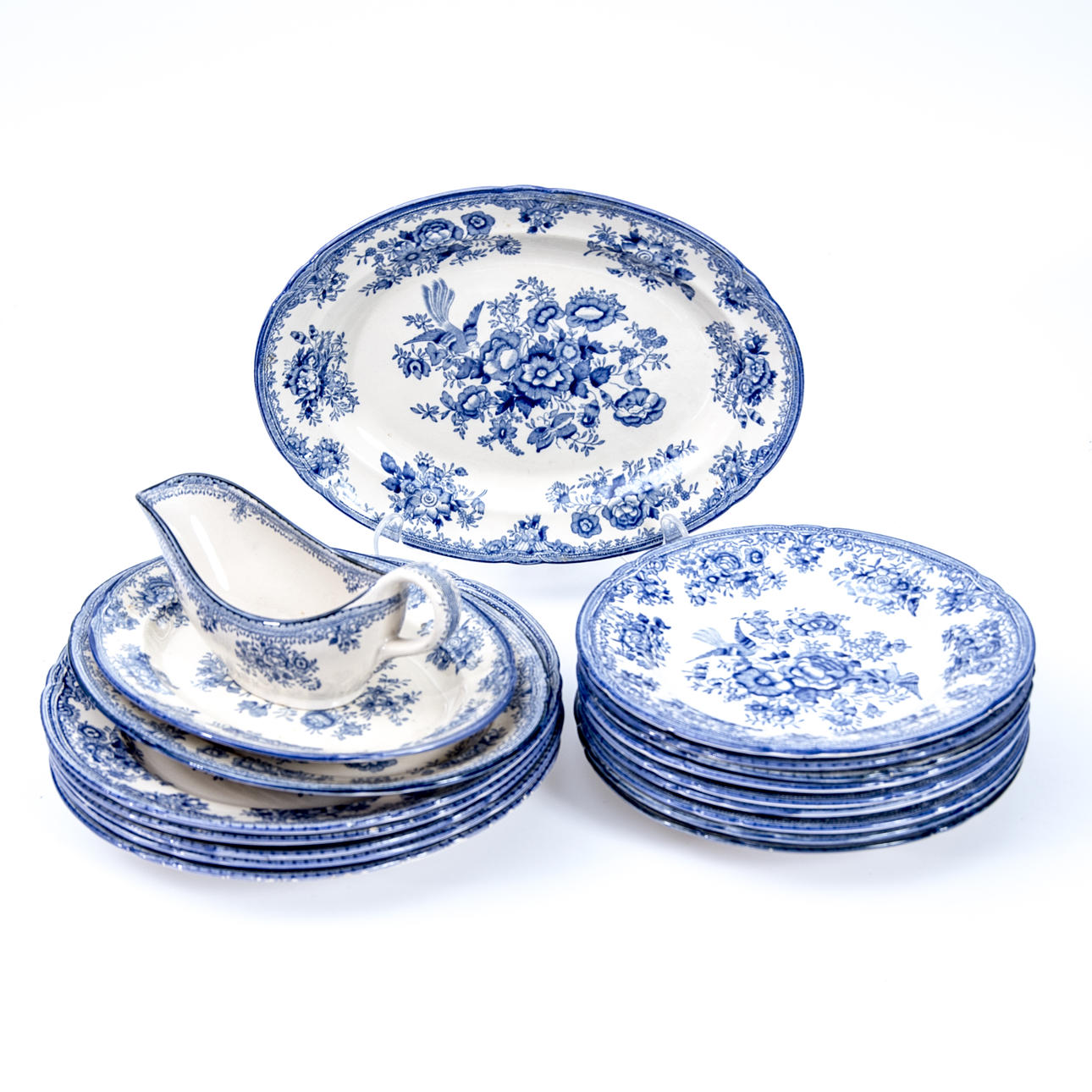 MATSERVISDELAR, "Fasan", Old Gustavsberg.