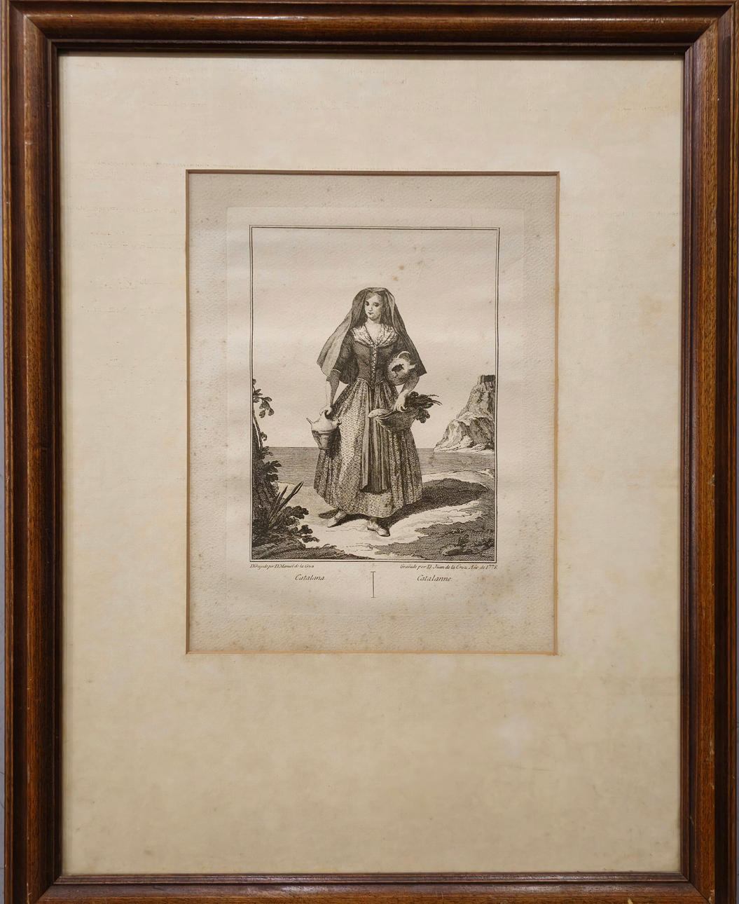 ENGRAVING LA CATALANA.