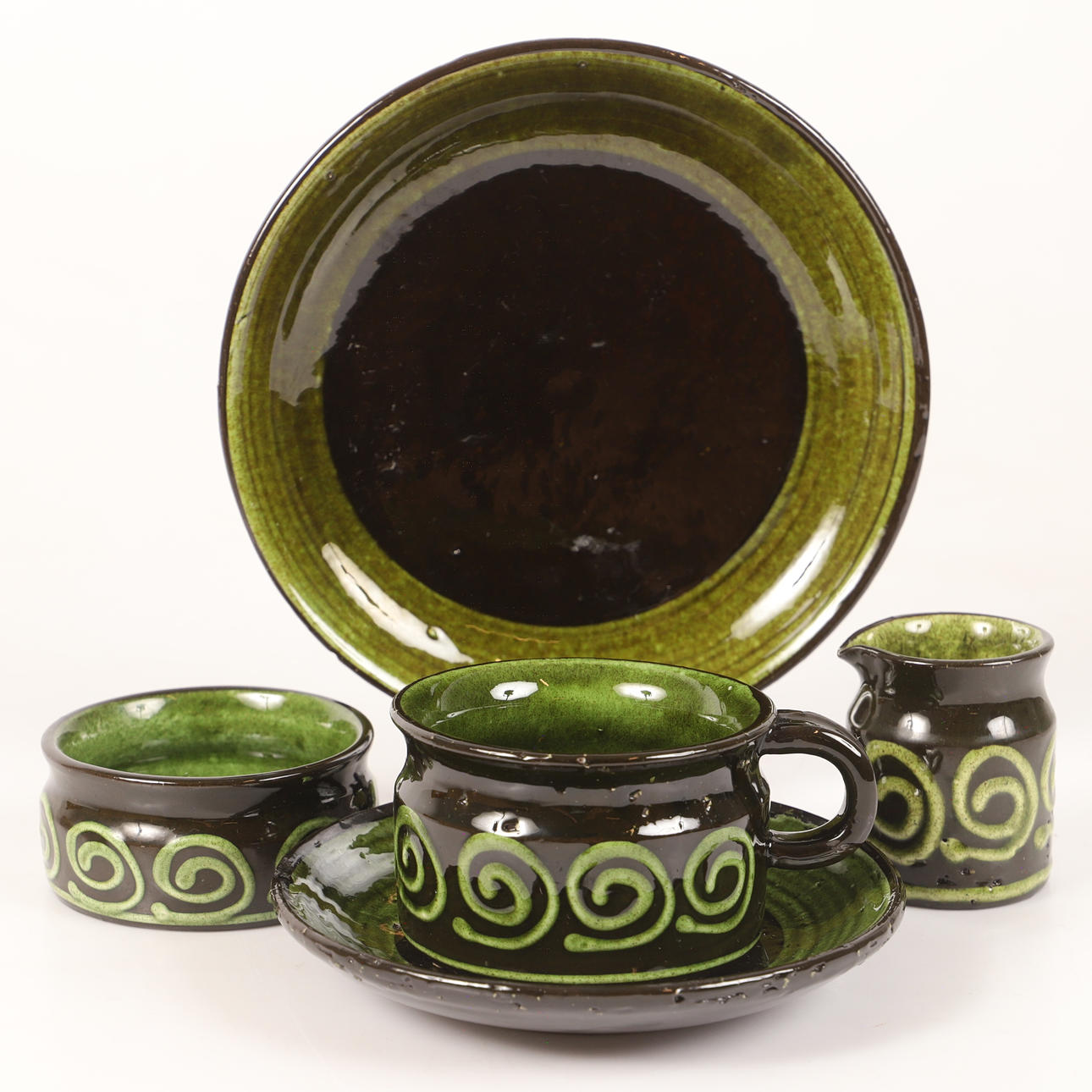 TEA SET, 21 pieces, ceramics, Jie, Gantofta.