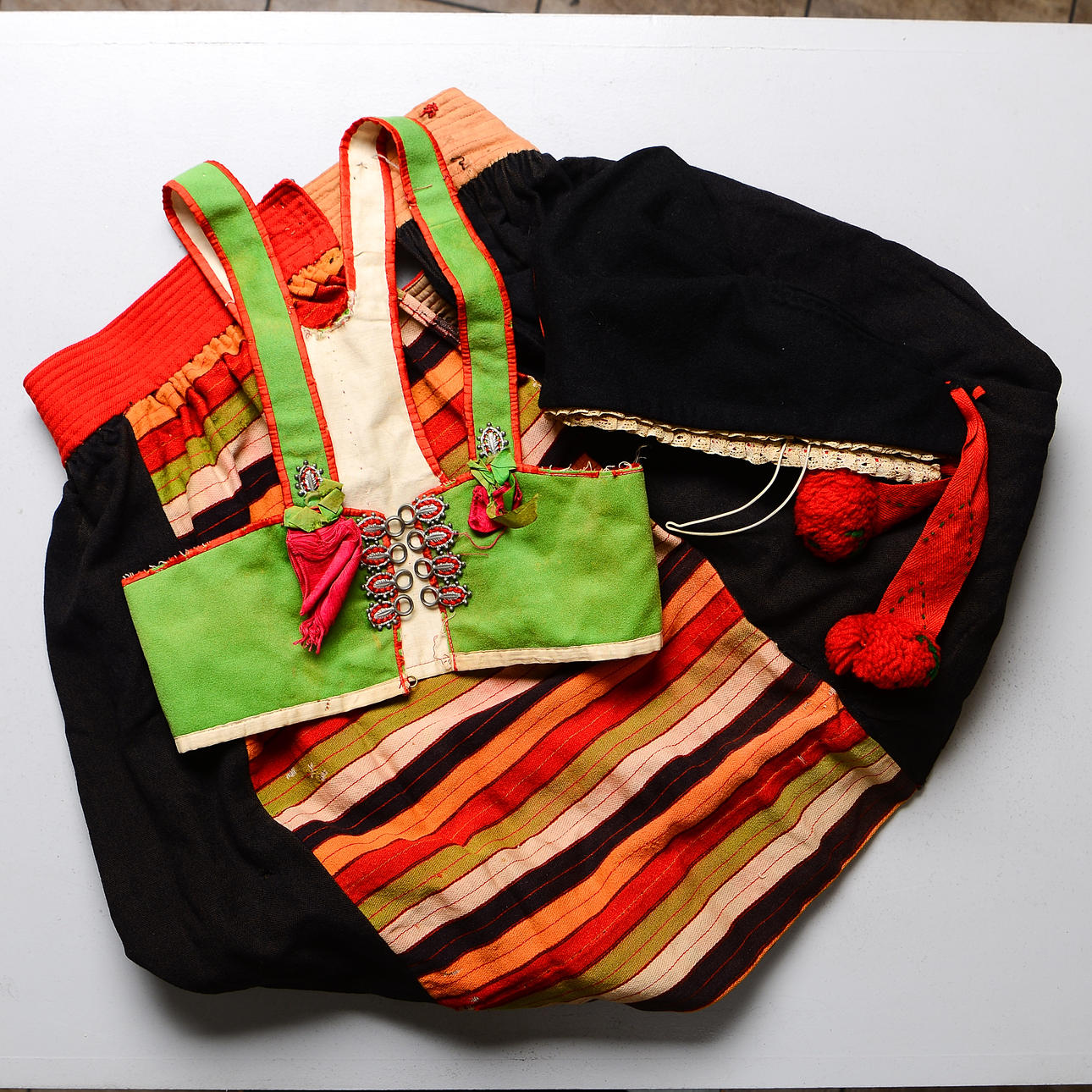 Ein Kinderkostüm, Rättvik, frühes 20. Jahrhundert.