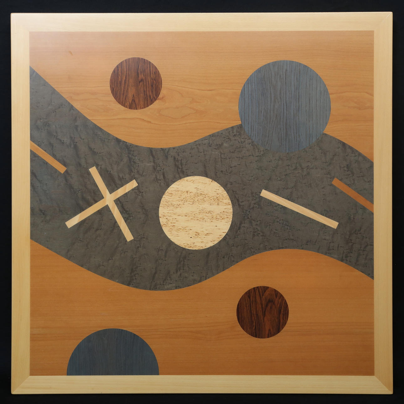 K G NILSSON. Table top, “The river”, signed and numbered 46/50.