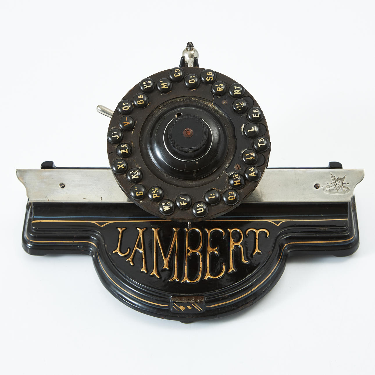 SCHREIBMASCHINE, Frank Lambert 1896.