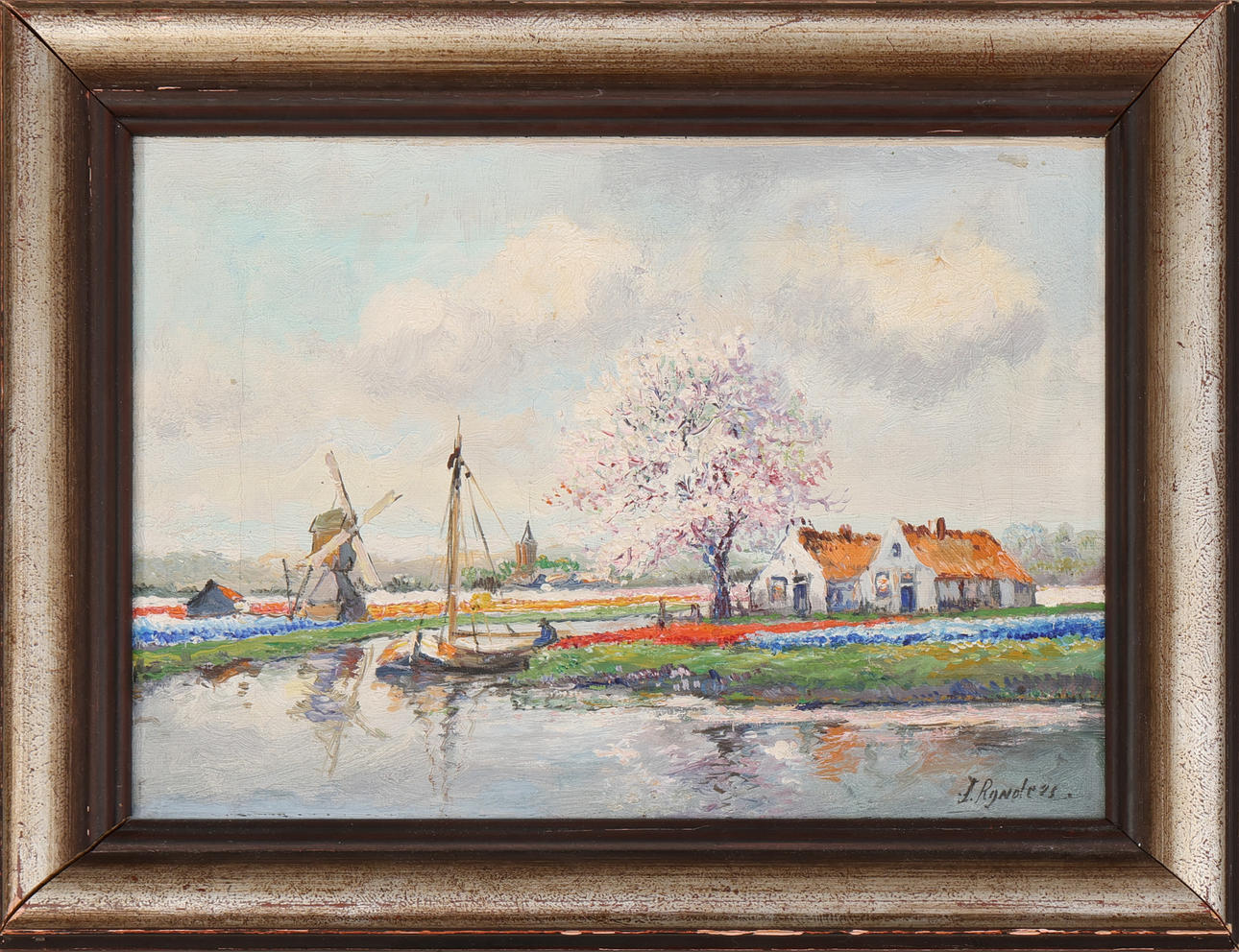 OIDENTIFIERAD KONSTNÄR. Oil on canvas, signed and dated -93.