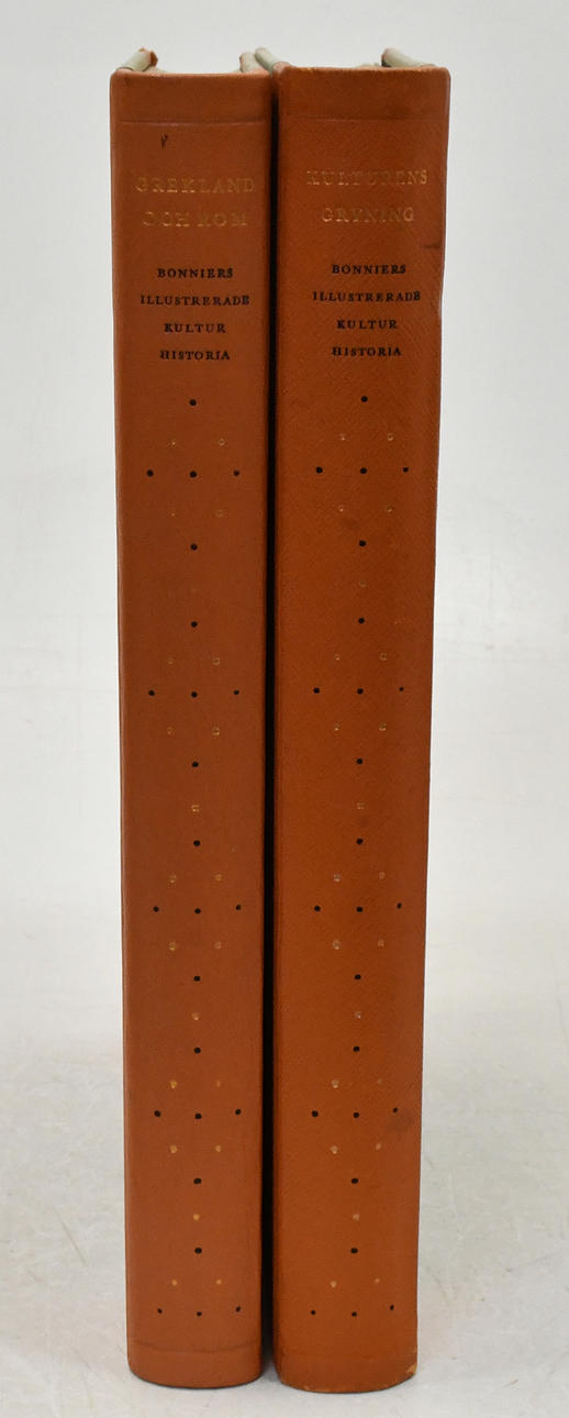 Bonniers illustrerede kulturhistorie. 2 bind.