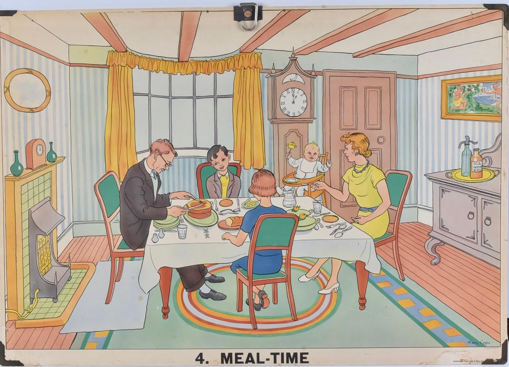 PLAN ESCOLAR, «Hora de comer».