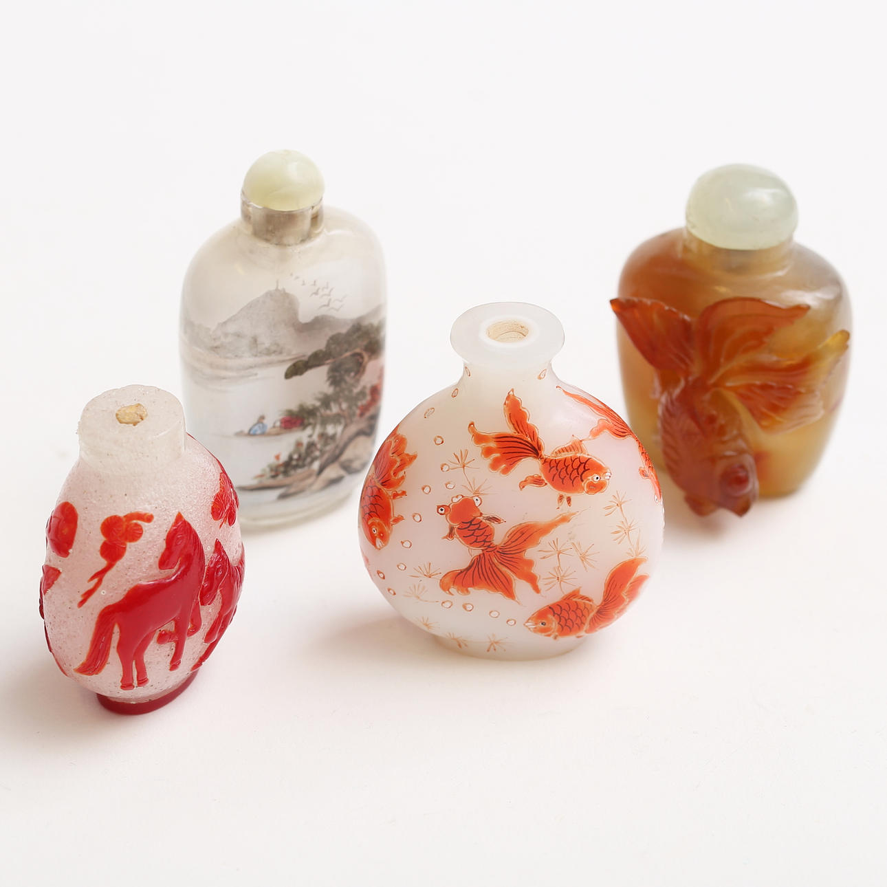 SNUS BOTTLES, 4 pcs, China.