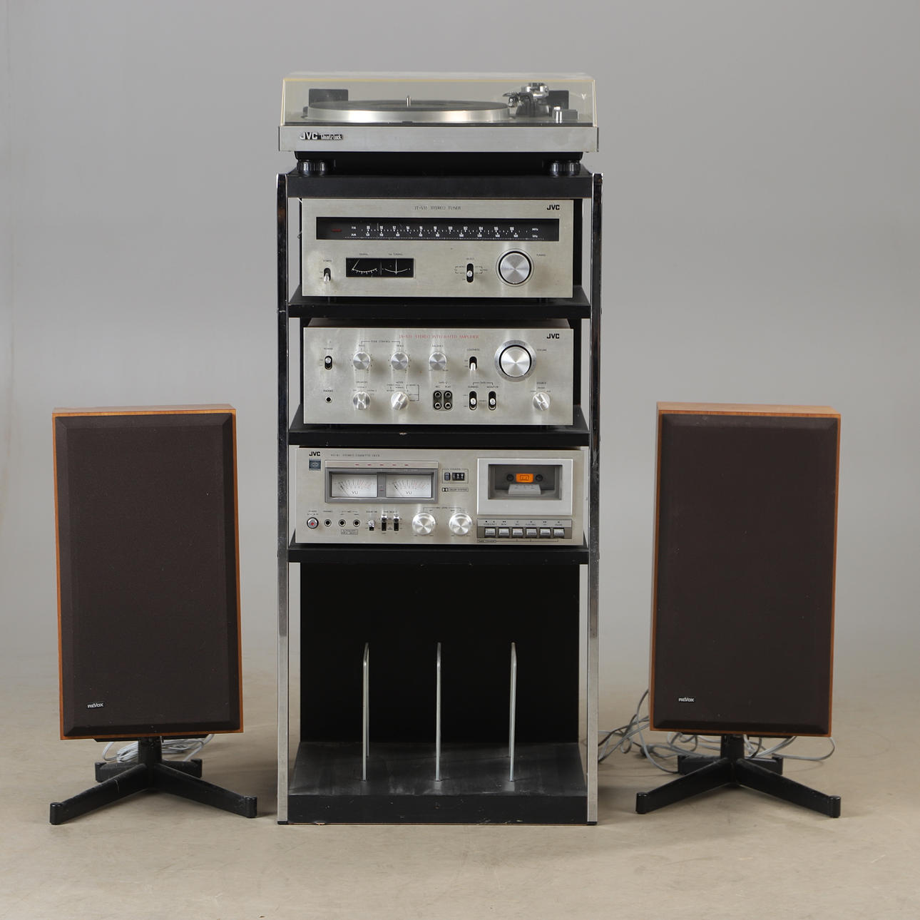 MUSIKSYSTEM, 7 stykker, JVC.