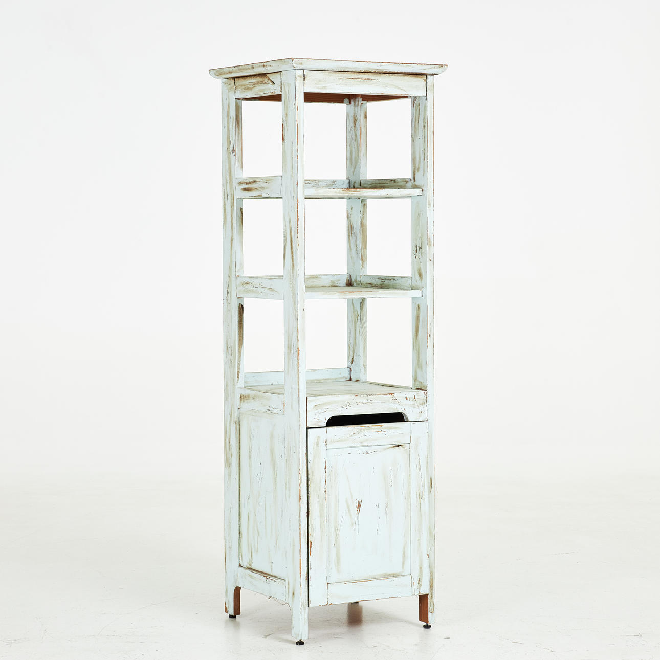 BADEVÆRELSESMØBLER, hylde, moderne, med skab i bunden.