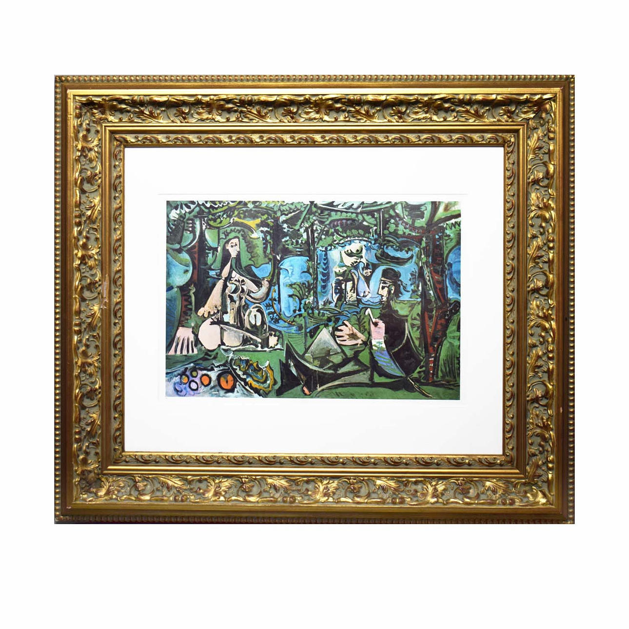 PABLO PICASSO. LE DEJEUNER SUR L'HERBE. Art - Engravings & Prints