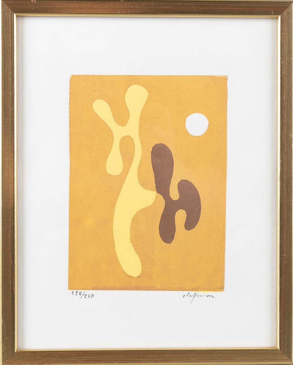 PIERRE OLOFSSON. Seriel grafik, signeret.